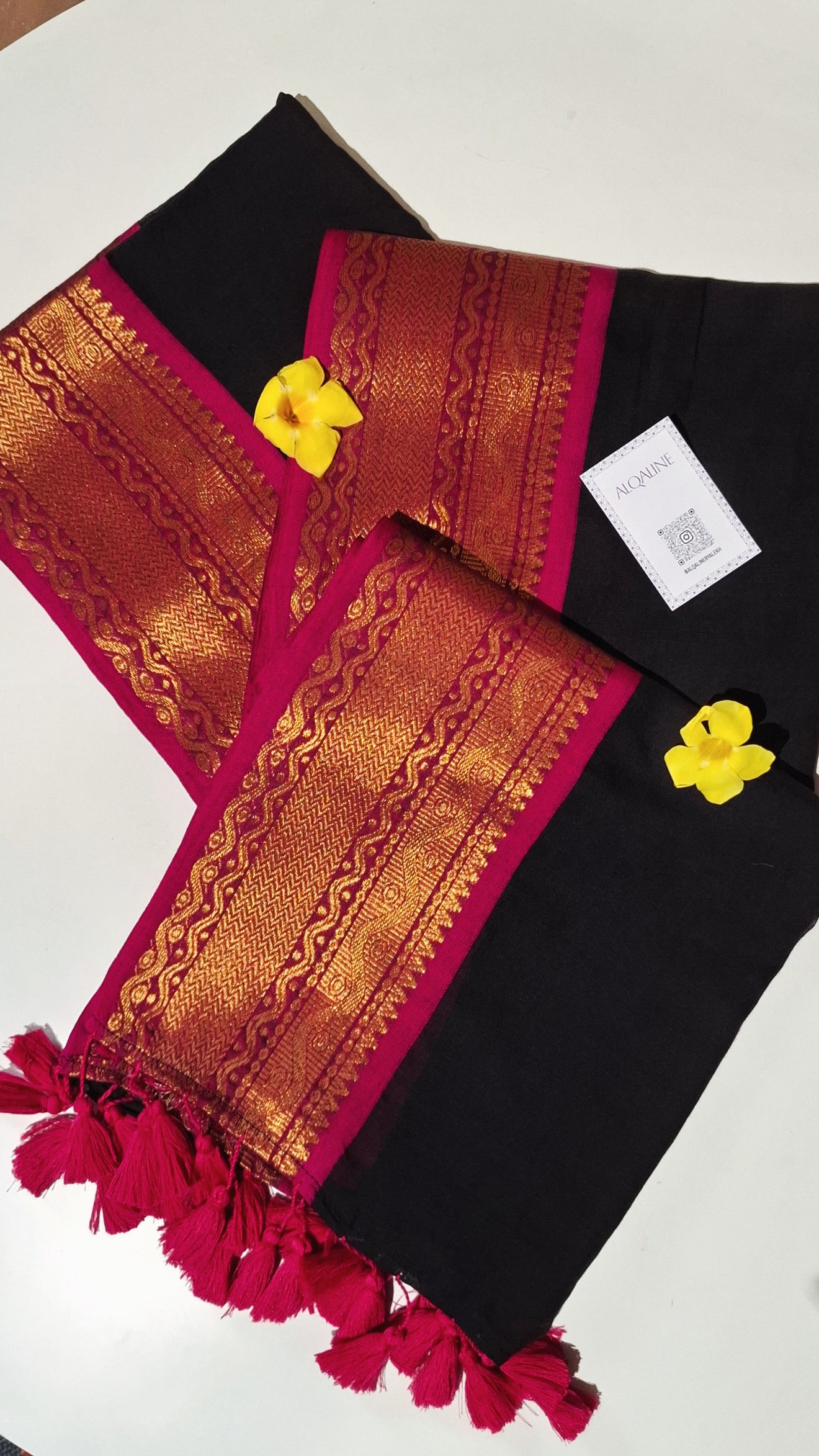 Urvashi Kanchi Border Saree