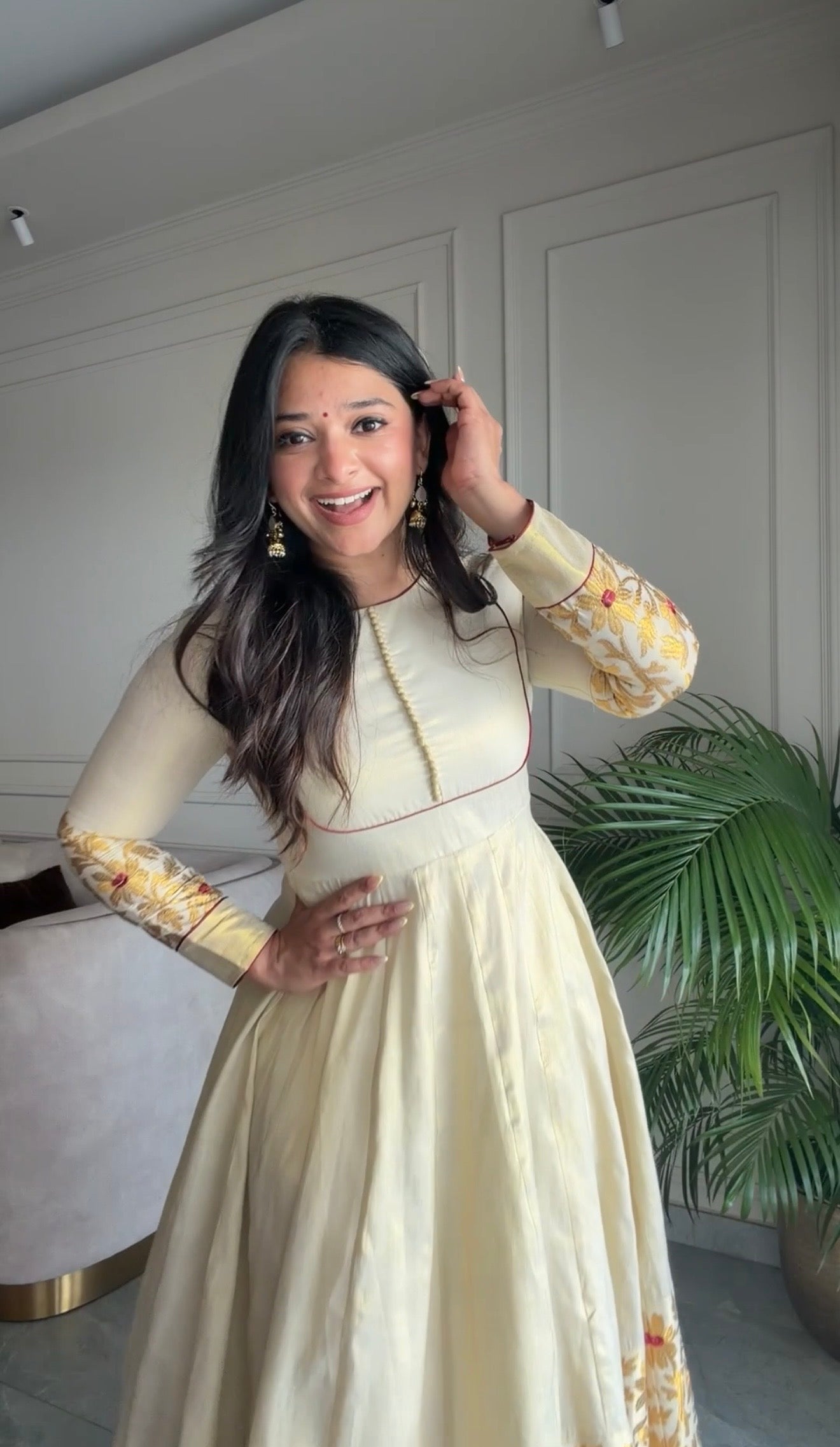 Mandaram Anarkali Set