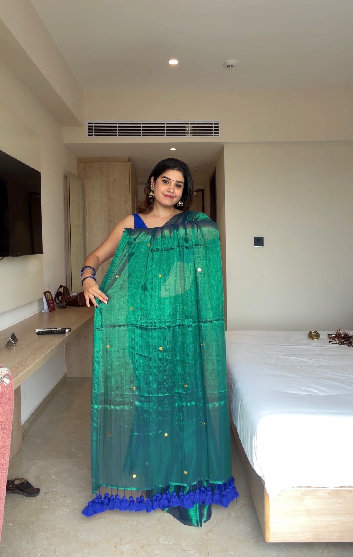 Masakali Tissue Saree