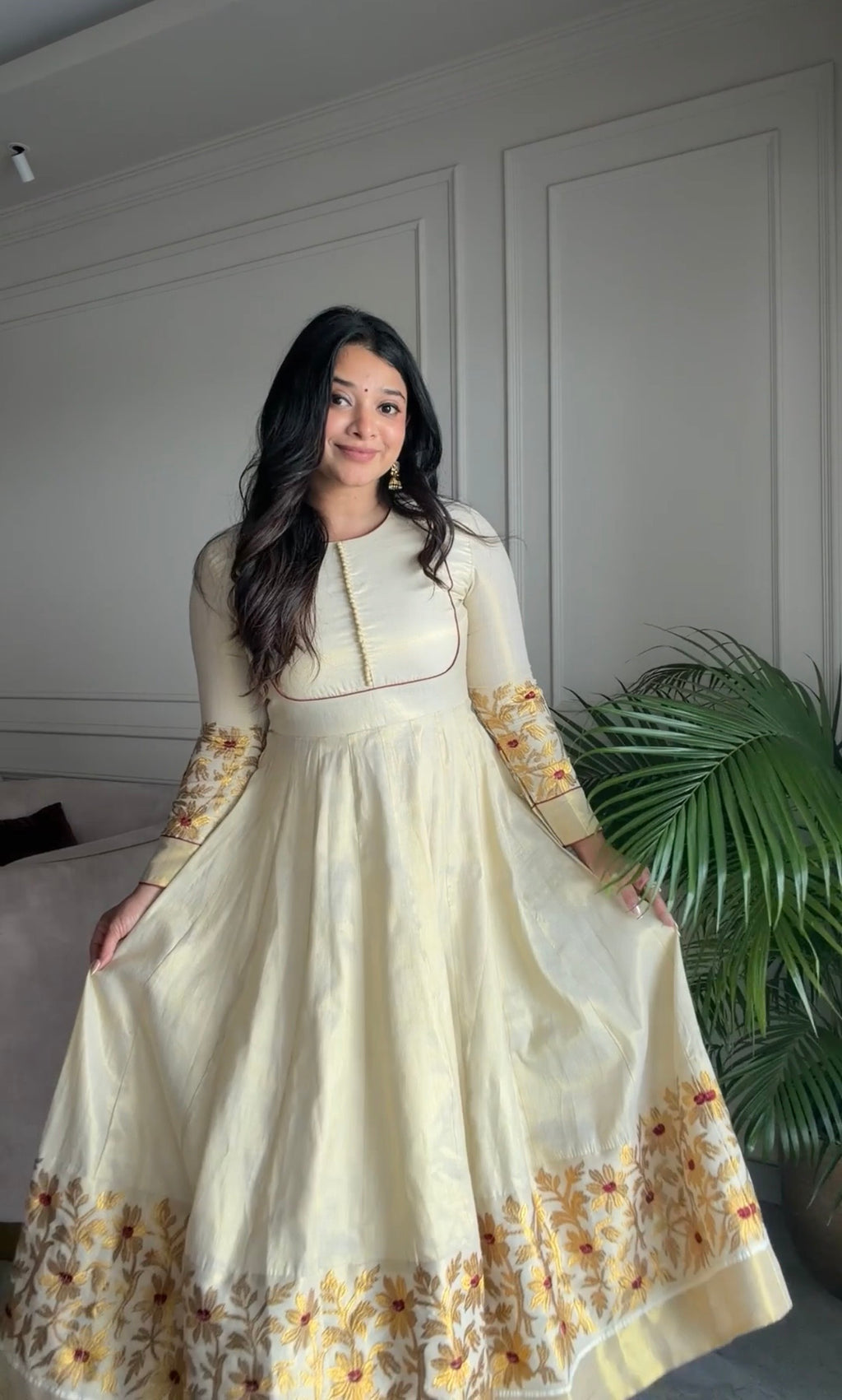 Mandaram Anarkali Set