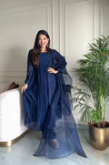 Blue Rangrez Kurta Set
