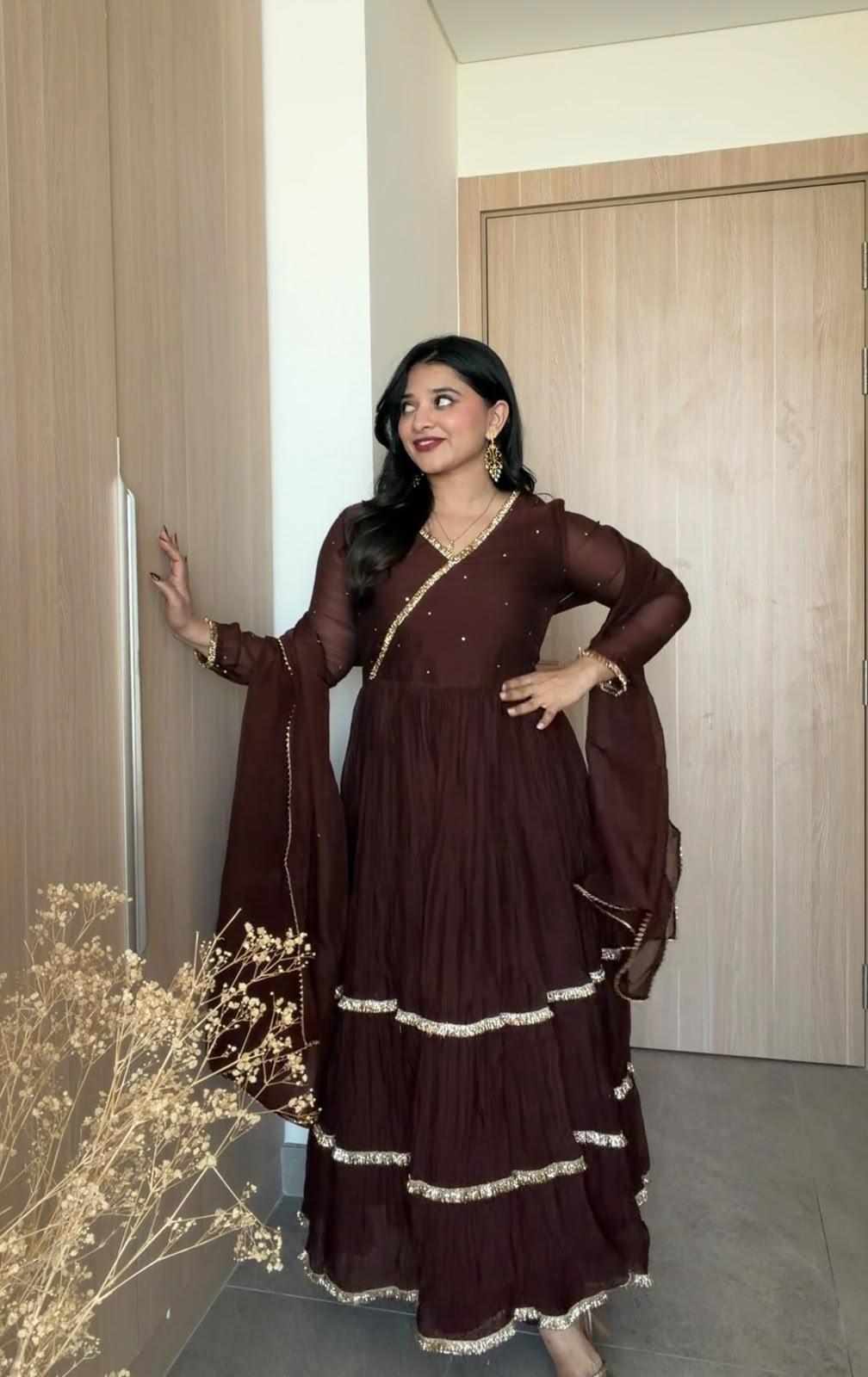 Zeenat Anarkali Set